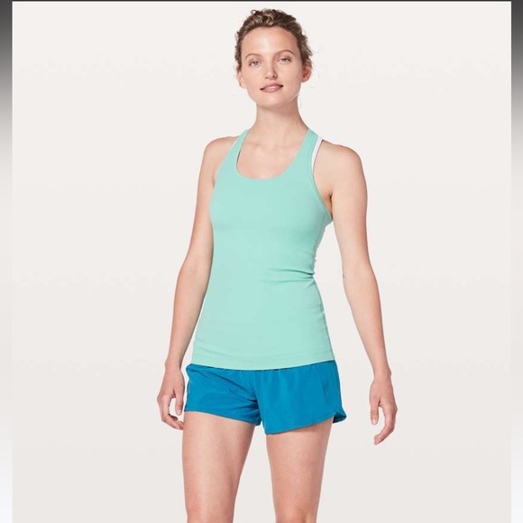 Lululemon Cool Racerback II ‎ Washed Marsh Size 10 - Picture 10 of 11